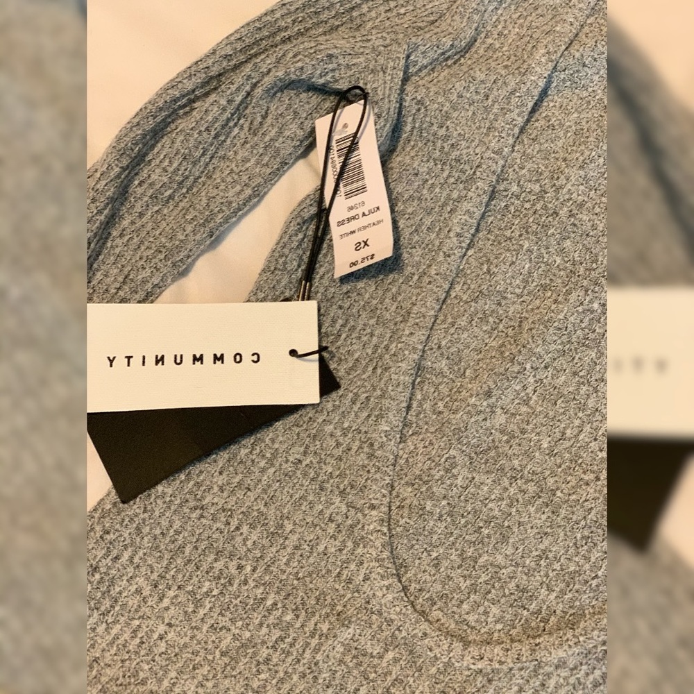 Aritzia community backless dress